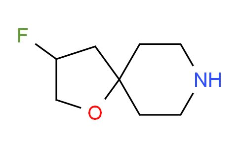 CAS No. 1214875-53-2, 3-Fluoro-1-oxa-8-azaspiro[4.5]decane