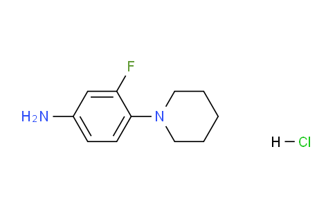 CAS No. 1245569-19-0, 3-Fluoro-4-piperidinoaniline HCl