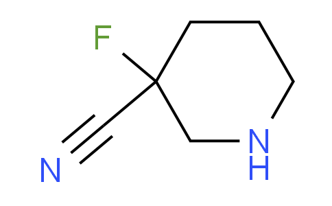 CAS No. 1265323-71-4, 3-Fluoropiperidine-3-carbonitrile