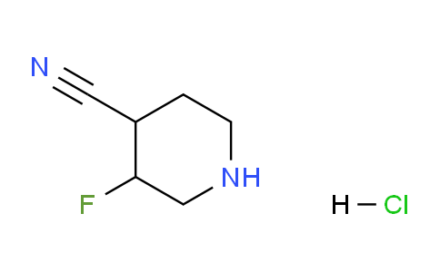 CAS No. 1785486-27-2, 3-Fluoropiperidine-4-carbonitrile hydrochloride