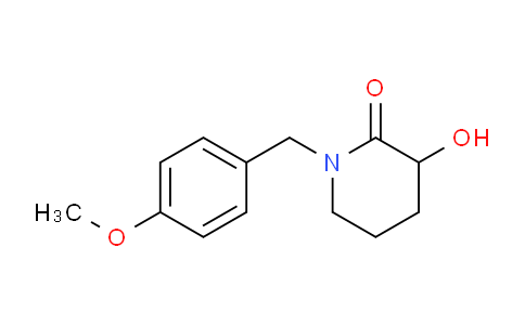 CAS No. 1245644-82-9, 3-Hydroxy-1-(4-methoxybenzyl)piperidin-2-one