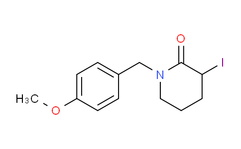 CAS No. 1245646-02-9, 3-Iodo-1-(4-methoxybenzyl)piperidin-2-one