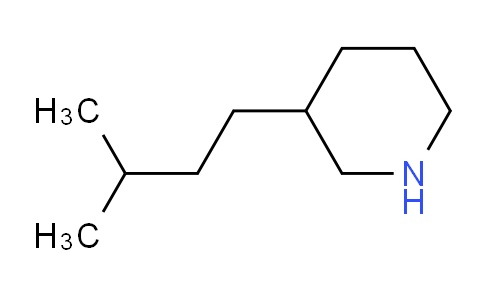 CAS No. 1219977-29-3, 3-Isopentylpiperidine