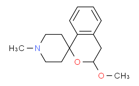 CAS No. 153899-56-0, 3-Methoxy-1'-methylspiro[isochroman-1,4'-piperidine]