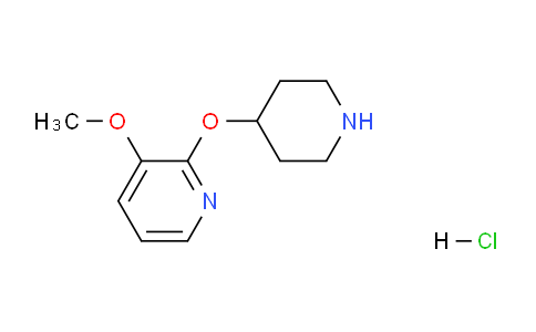 CAS No. 1774905-16-6, 3-Methoxy-2-(piperidin-4-yloxy)pyridine hydrochloride