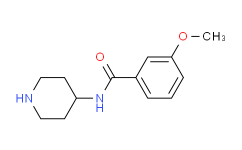 CAS No. 38198-54-8, 3-Methoxy-N-(piperidin-4-yl)benzamide