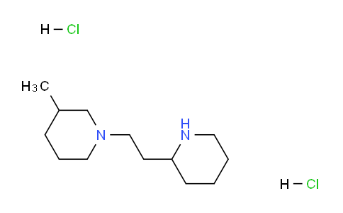 CAS No. 1219957-51-3, 3-Methyl-1-(2-(piperidin-2-yl)ethyl)piperidine dihydrochloride