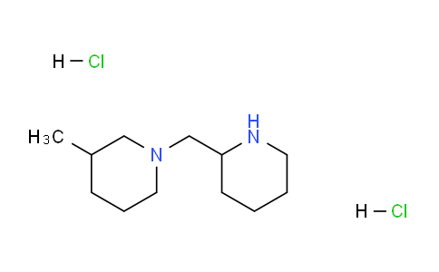 CAS No. 1220028-85-2, 3-Methyl-1-(piperidin-2-ylmethyl)piperidine dihydrochloride