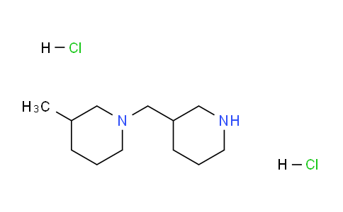 CAS No. 1211487-38-5, 3-Methyl-1-(piperidin-3-ylmethyl)piperidine dihydrochloride