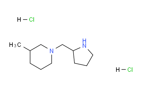 CAS No. 1220027-07-5, 3-Methyl-1-(pyrrolidin-2-ylmethyl)piperidine dihydrochloride