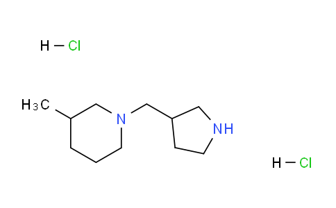 CAS No. 1219964-31-4, 3-Methyl-1-(pyrrolidin-3-ylmethyl)piperidine dihydrochloride