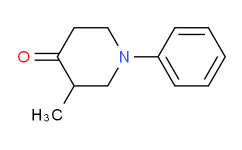 CAS No. 1250570-33-2, 3-Methyl-1-phenylpiperidin-4-one