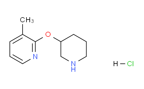 CAS No. 1779126-53-2, 3-Methyl-2-(piperidin-3-yloxy)pyridine hydrochloride