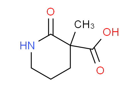 CAS No. 89775-75-7, 3-Methyl-2-oxopiperidine-3-carboxylic acid