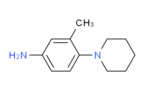 CAS No. 85984-37-8, 3-Methyl-4-(piperidin-1-yl)aniline