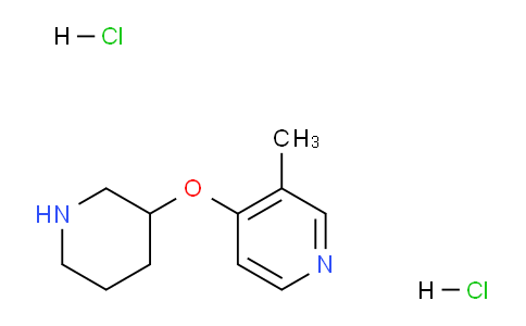 CAS No. 1707713-82-3, 3-Methyl-4-(piperidin-3-yloxy)pyridine dihydrochloride