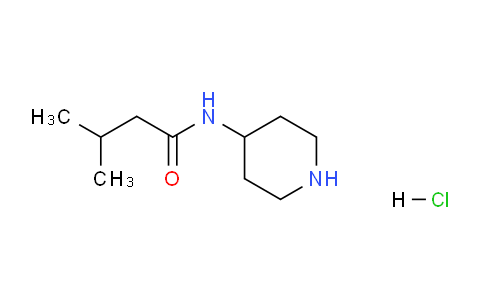 CAS No. 1220027-02-0, 3-Methyl-N-(piperidin-4-yl)butanamide hydrochloride