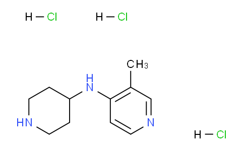 CAS No. 1779125-11-9, 3-Methyl-N-(piperidin-4-yl)pyridin-4-amine trihydrochloride