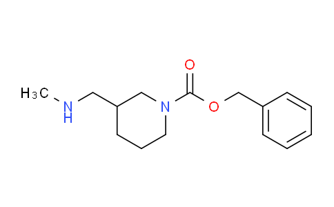 CAS No. 1292370-11-6, 3-Methylaminomethyl-piperidine-1-carboxylic acid benzyl ester