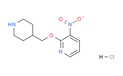 CAS No. 1261230-71-0, 3-Nitro-2-(piperidin-4-ylmethoxy)pyridine hydrochloride