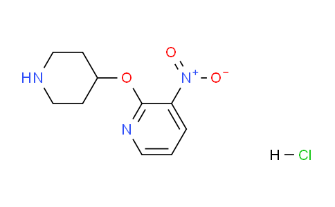 CAS No. 1185313-15-8, 3-Nitro-2-(piperidin-4-yloxy)pyridine hydrochloride