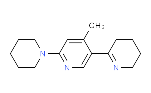 CAS No. 1352527-97-9, 4'-Methyl-6'-(piperidin-1-yl)-3,4,5,6-tetrahydro-2,3'-bipyridine