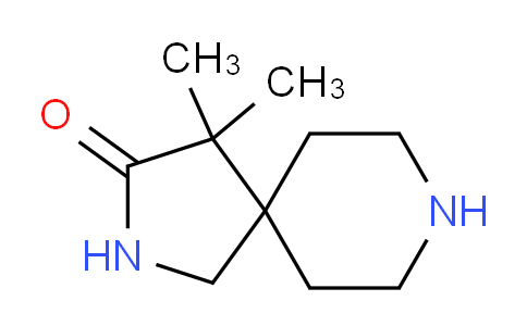 CAS No. 1402148-93-9, 4,4-Dimethyl-2,8-diazaspiro[4.5]decan-3-one