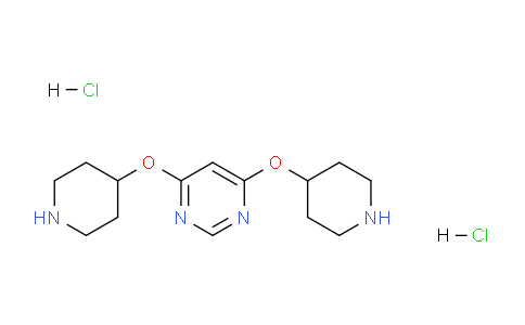 CAS No. 1353956-54-3, 4,6-Bis(piperidin-4-yloxy)pyrimidine dihydrochloride
