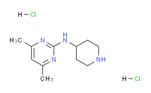 CAS No. 951004-14-1, 4,6-Dimethyl-N-(piperidin-4-yl)pyrimidin-2-amine dihydrochloride