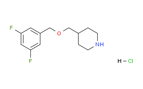 CAS No. 1219979-23-3, 4-(((3,5-Difluorobenzyl)oxy)methyl)piperidine hydrochloride