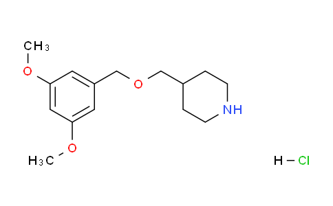 MC637562 | 1220020-35-8 | 4-(((3,5-Dimethoxybenzyl)oxy)methyl)piperidine hydrochloride