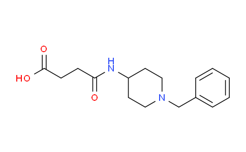 CAS No. 342021-19-6, 4-((1-Benzylpiperidin-4-yl)amino)-4-oxobutanoic acid