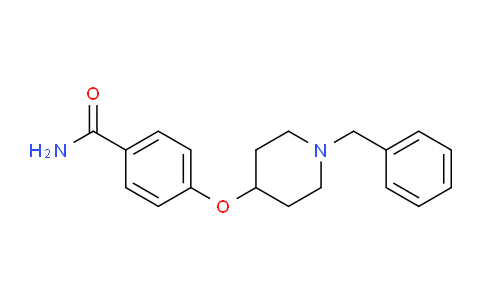 CAS No. 609781-36-4, 4-((1-Benzylpiperidin-4-yl)oxy)benzamide