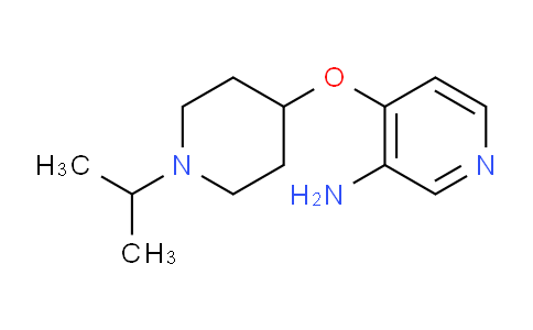 CAS No. 1710853-65-8, 4-((1-Isopropylpiperidin-4-yl)oxy)pyridin-3-amine