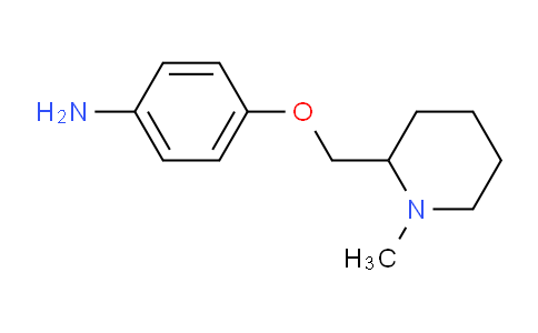 CAS No. 358789-73-8, 4-((1-Methylpiperidin-2-yl)methoxy)aniline