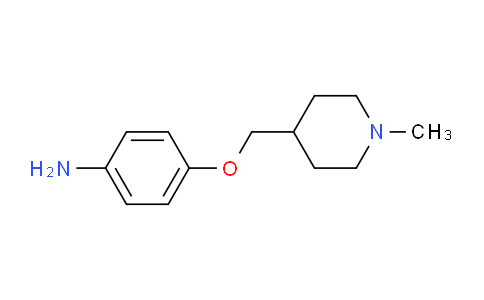 CAS No. 902454-26-6, 4-((1-Methylpiperidin-4-yl)methoxy)aniline