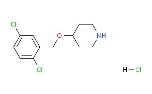 CAS No. 1289388-65-3, 4-((2,5-Dichlorobenzyl)oxy)piperidine hydrochloride