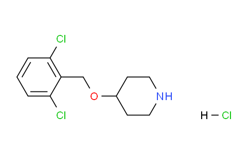 CAS No. 1289386-90-8, 4-((2,6-Dichlorobenzyl)oxy)piperidine hydrochloride