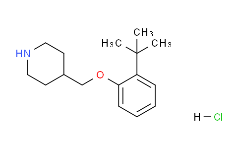 CAS No. 1146956-96-8, 4-((2-(tert-Butyl)phenoxy)methyl)piperidine hydrochloride