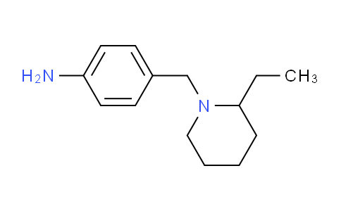 CAS No. 842970-08-5, 4-((2-Ethylpiperidin-1-yl)methyl)aniline