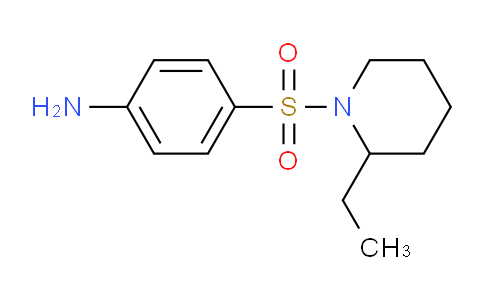 CAS No. 436091-87-1, 4-((2-Ethylpiperidin-1-yl)sulfonyl)aniline