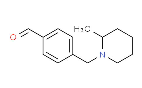 CAS No. 1443350-39-7, 4-((2-Methylpiperidin-1-yl)methyl)benzaldehyde