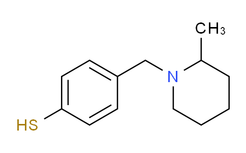 CAS No. 1443306-53-3, 4-((2-Methylpiperidin-1-yl)methyl)benzenethiol