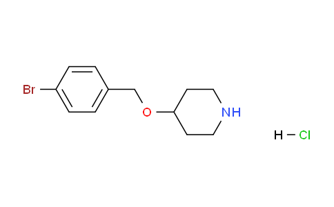 CAS No. 86811-34-9, 4-((4-Bromobenzyl)oxy)piperidine hydrochloride