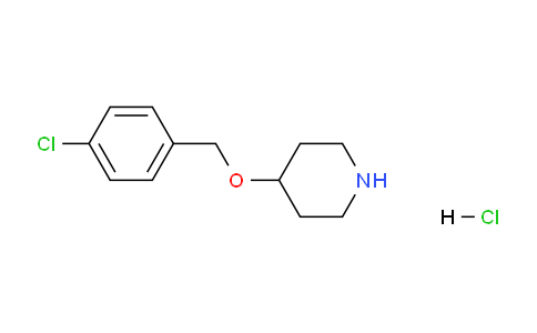 CAS No. 86810-95-9, 4-((4-Chlorobenzyl)oxy)piperidine hydrochloride