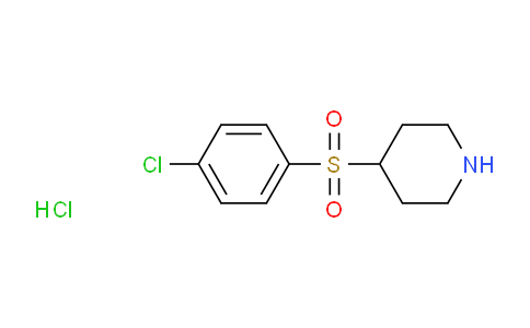 CAS No. 101768-64-3, 4-((4-Chlorophenyl)sulfonyl)piperidine hydrochloride