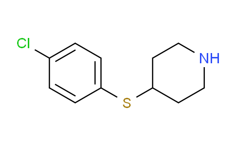 CAS No. 101768-63-2, 4-((4-Chlorophenyl)thio)piperidine
