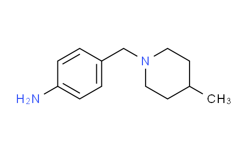 CAS No. 262368-64-9, 4-((4-Methylpiperidin-1-yl)methyl)aniline