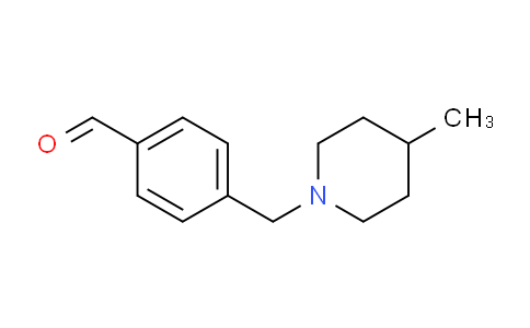 CAS No. 943110-78-9, 4-((4-Methylpiperidin-1-yl)methyl)benzaldehyde