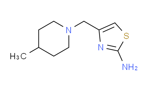 CAS No. 792954-13-3, 4-((4-Methylpiperidin-1-yl)methyl)thiazol-2-amine